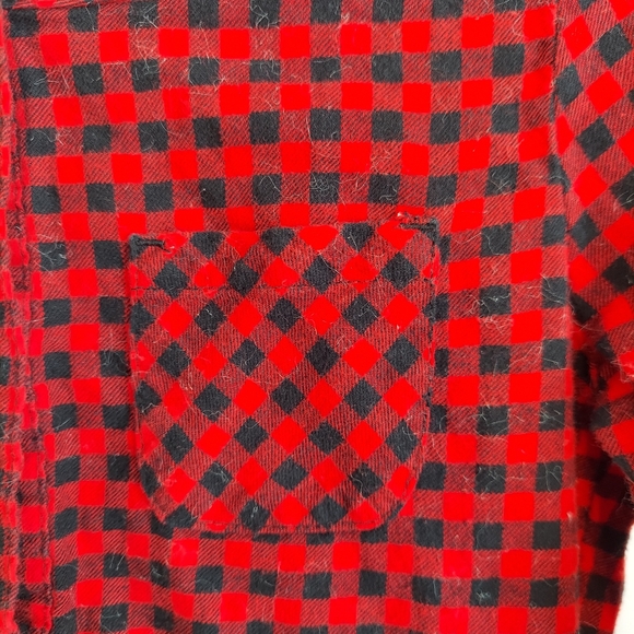 🎁 = 10/$25 - Carter's 6 / 6x red buffalo plaid dress - Picture 6 of 9